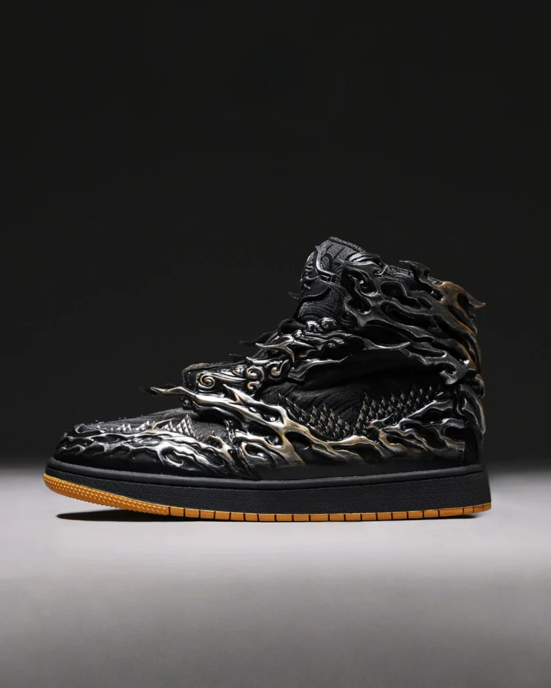 Street Cyber Armor Auspicious Cloud-Walking Shoes - Image 5