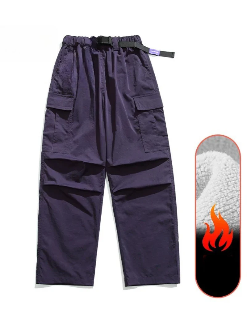 Street Outdoor Unisex Multi-Pocket Straight Cargo Pants - Image 24