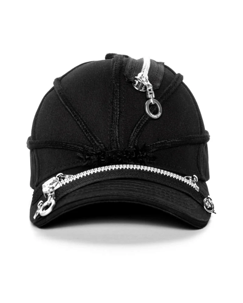 Street Punk Hip-hop Braid Black Cap - Image 9