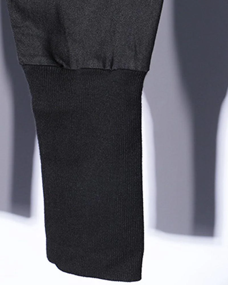 Streetwear Black Slim Cargo Pants - Image 10