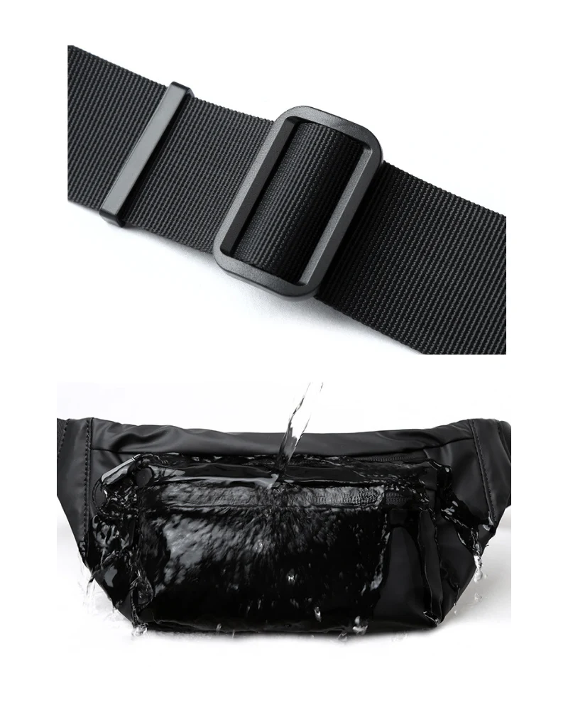 Streetwear Lightweight Sling Chest Bag - Image 9