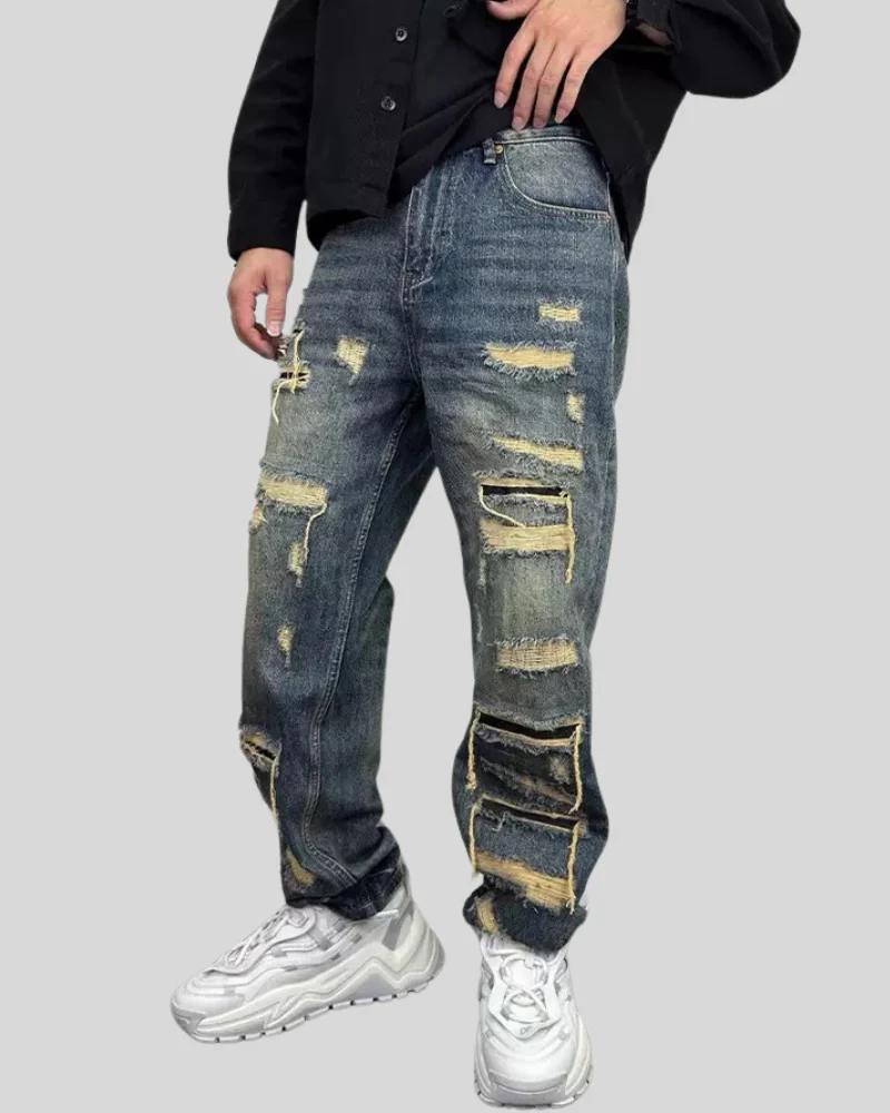 Streetwear Ripped Y2K Jeans - Image 6