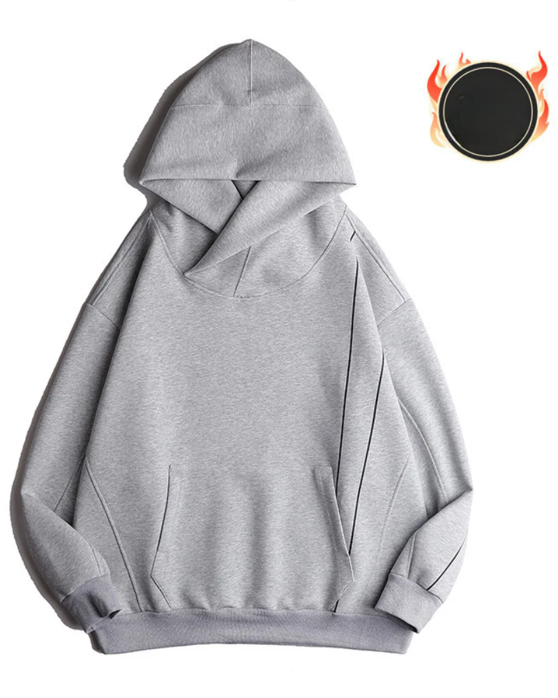 Streetwear Turtleneck Unisex Hoodie - Image 18