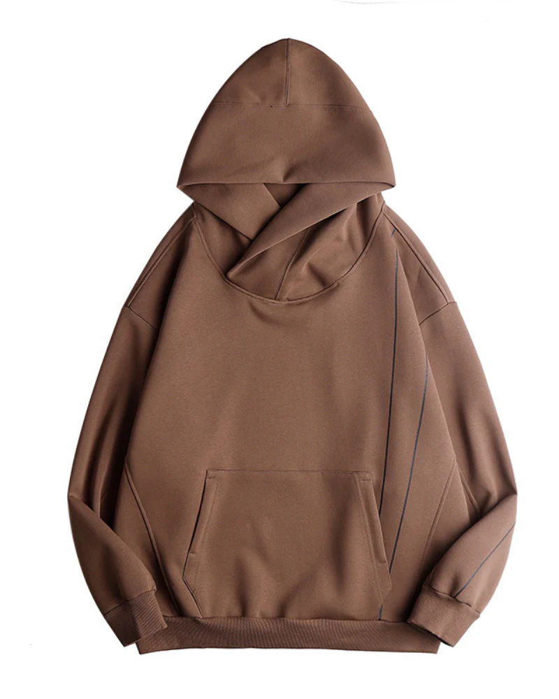 Streetwear Turtleneck Unisex Hoodie - Image 8