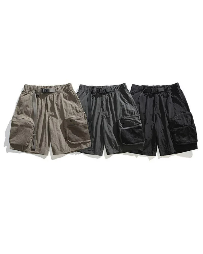 Summer Outdoor Functional Multi-Pocket Sports Shorts - Image 11