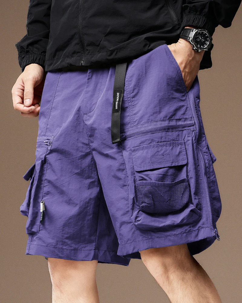 Summer Outdoor Quick-Drying Hiking Cargo Shorts - Image 8
