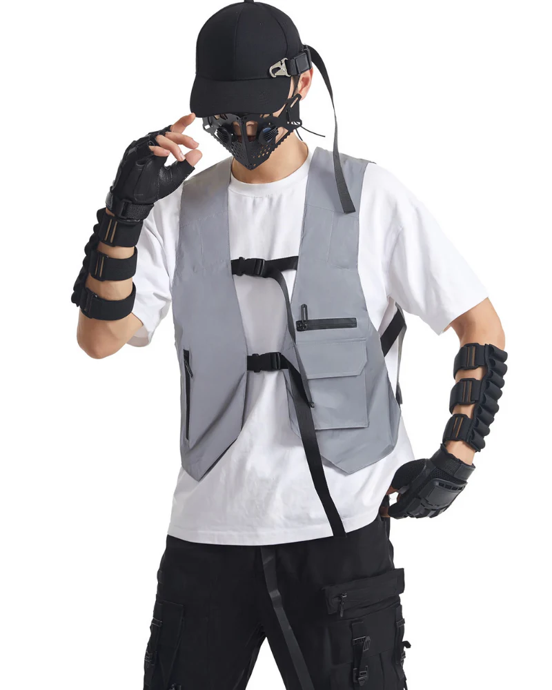 Tactical Functional Colorful Reflective Vest - Image 10