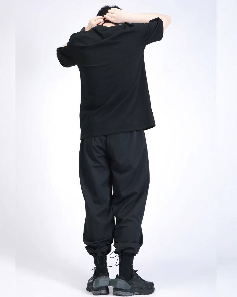 Techwear Astronaut Cotton Graphic T-shirt - Image 6