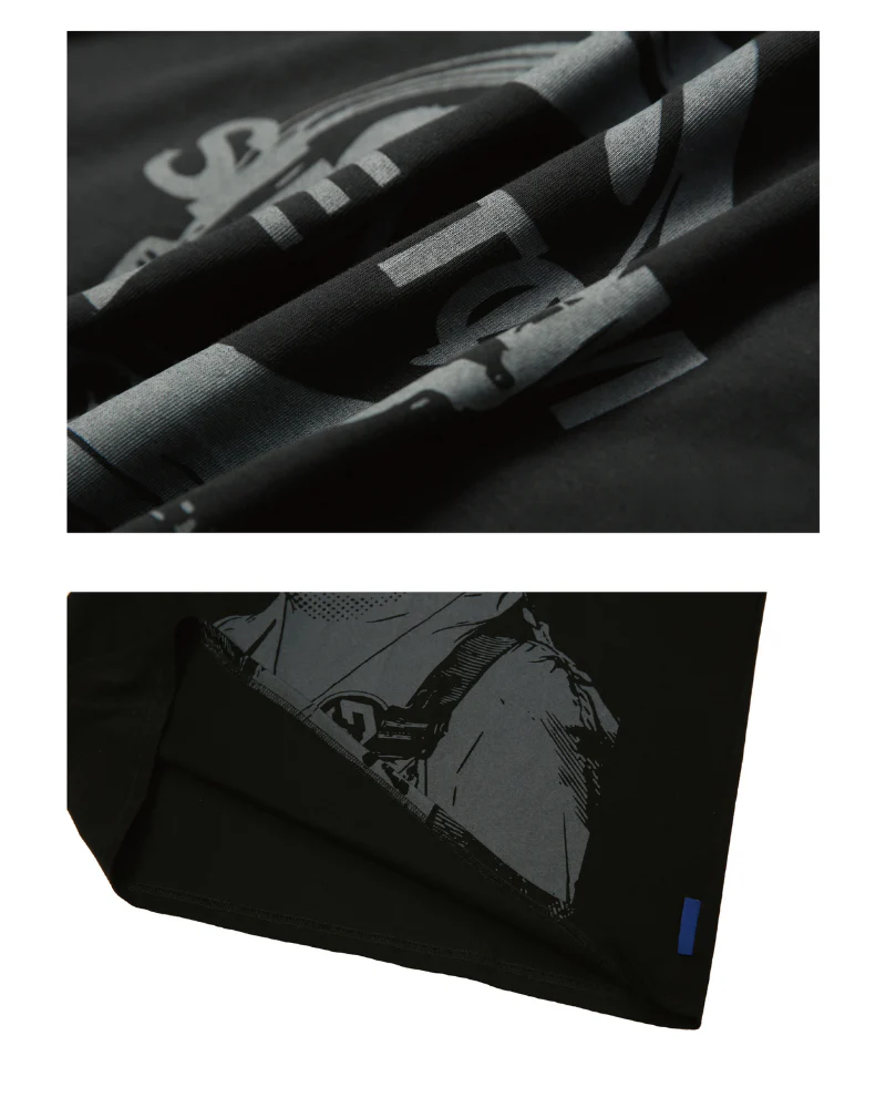 Techwear Astronaut Cotton Graphic T-shirt - Image 8
