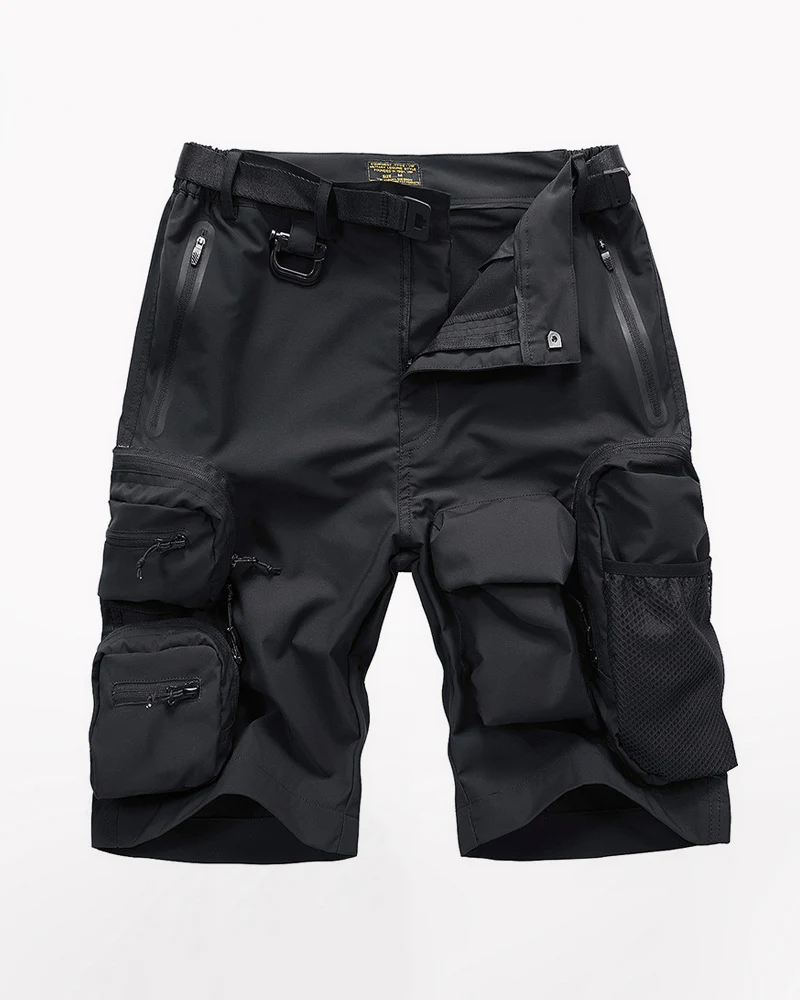 Techwear Backpack Cargo Shorts