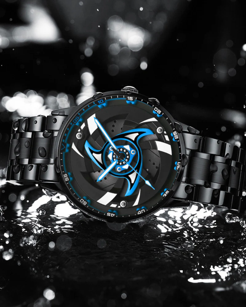 Techwear Coupe Spinning Luminous Watch - Image 12