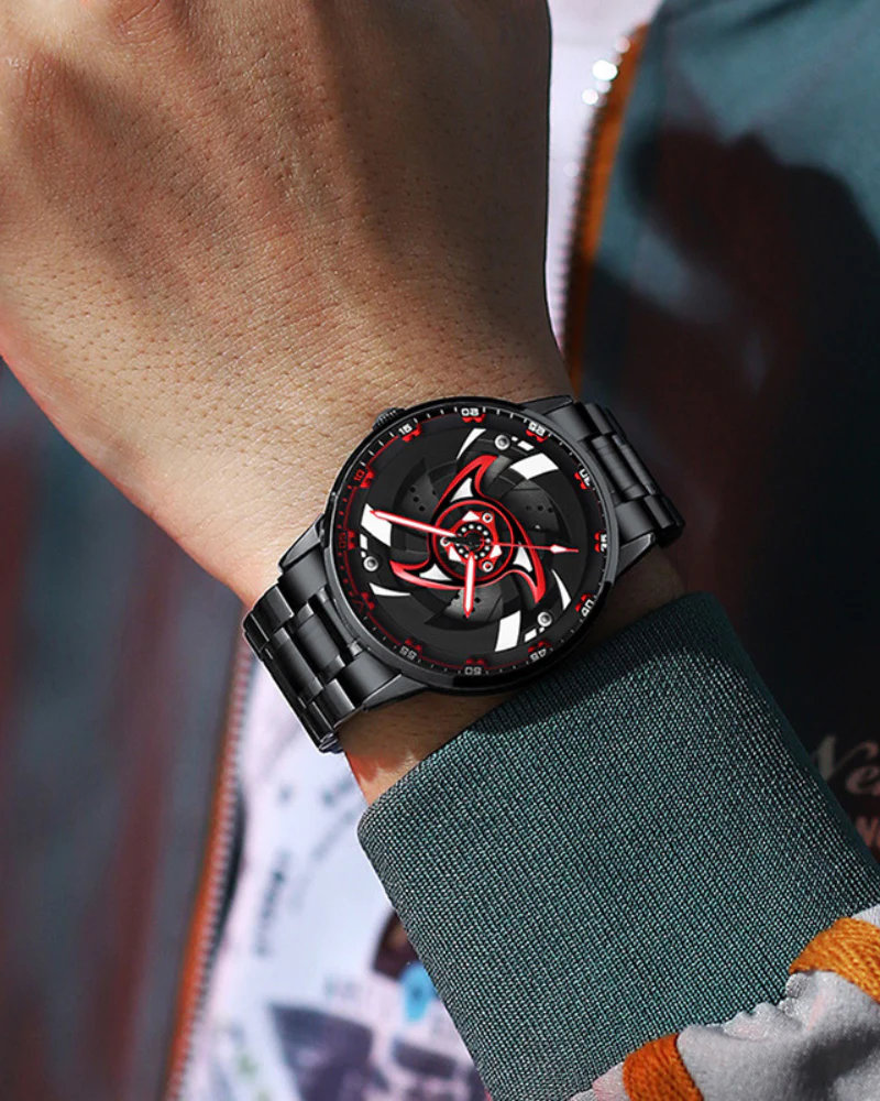 Techwear Coupe Spinning Luminous Watch - Image 4