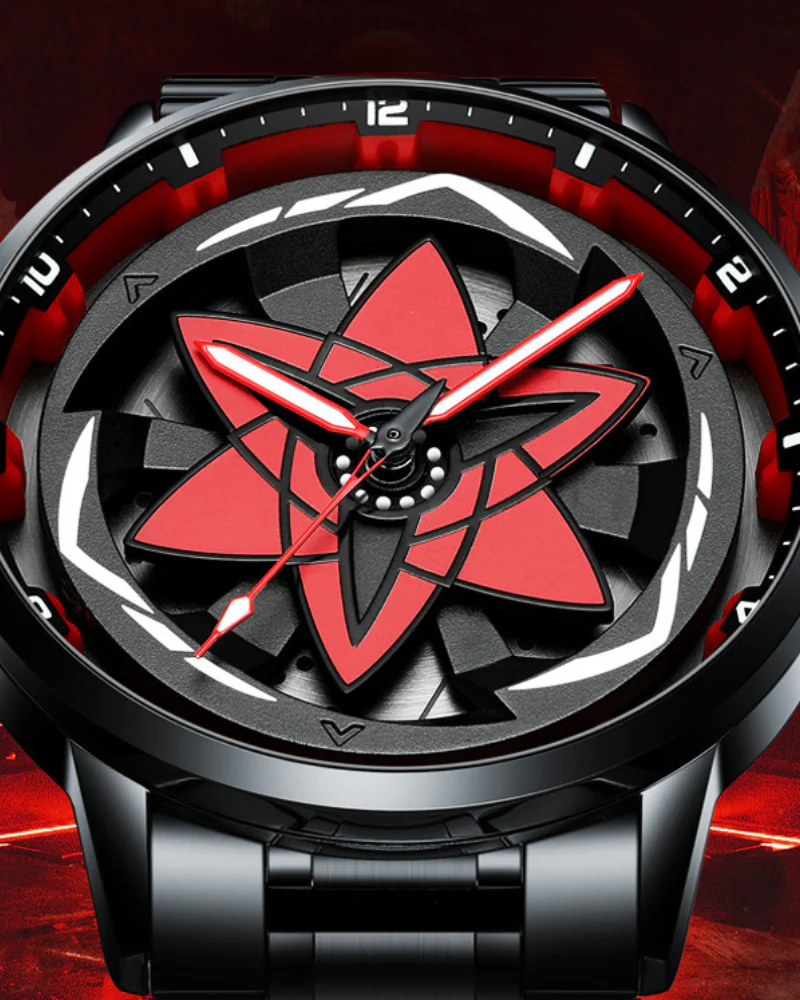 Techwear Coupe Star Spinning Luminous Watch - Image 5