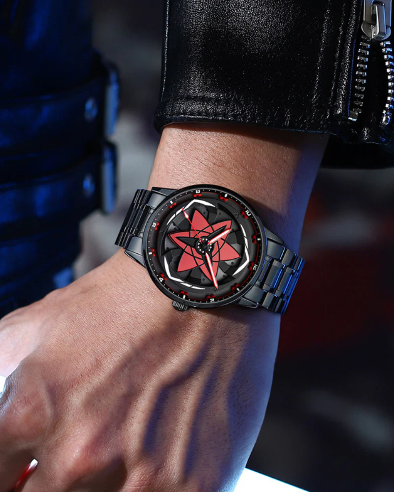 Techwear Coupe Star Spinning Luminous Watch - Image 6