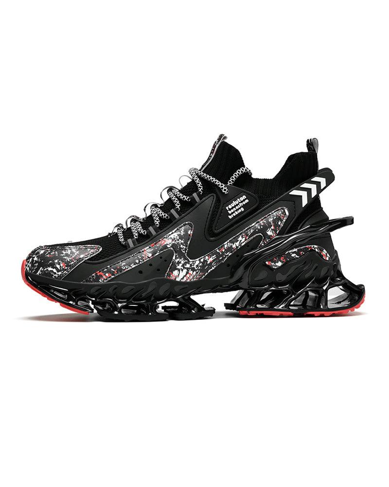 Techwear Flyweave Flame Sneakers - Image 19