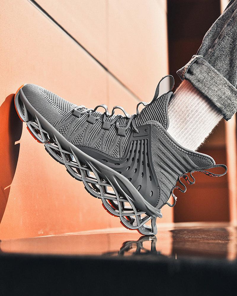 Techwear Flyweave High Top Sneakers - Image 6