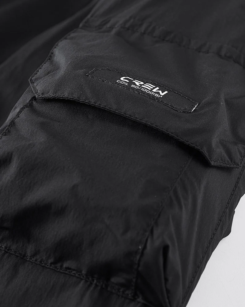 Techwear Functional Patchwork Pullover Sweatshirt - Image 5