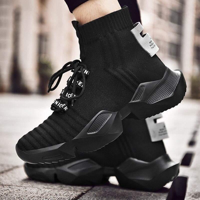 Techwear Futuristic Comfortable Sneakers - Image 4