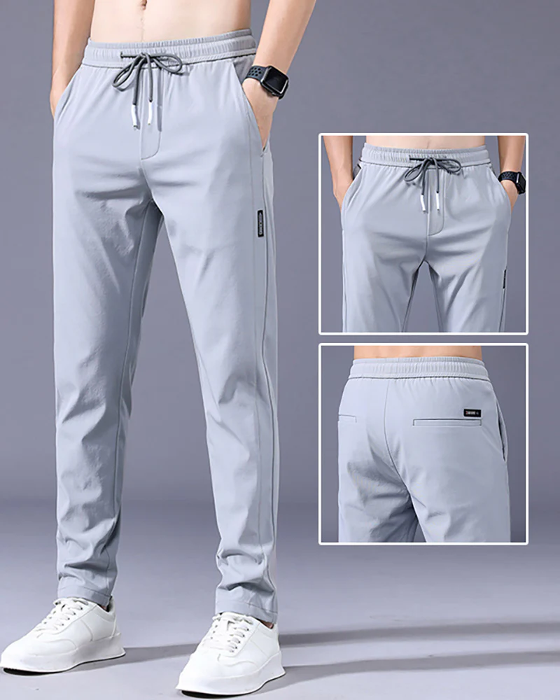 Techwear Ice Silk Quick-Drying Pants - Image 13