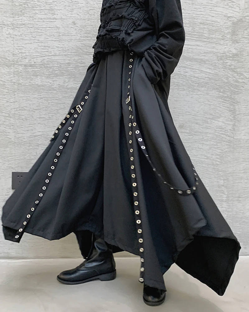 Techwear Japanese Hakama Pants - Image 3