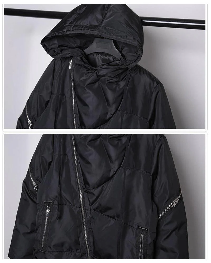 Techwear Long Winter Jacket - Image 13
