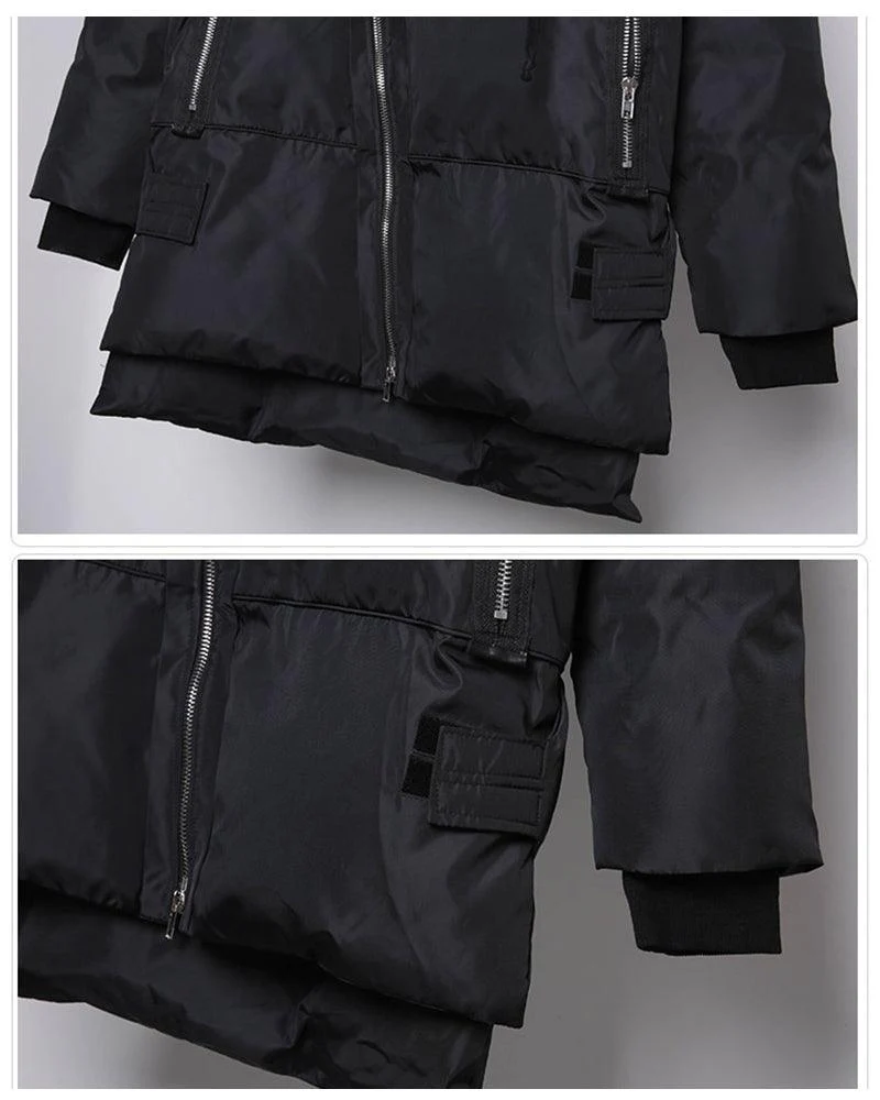 Techwear Long Winter Jacket - Image 14