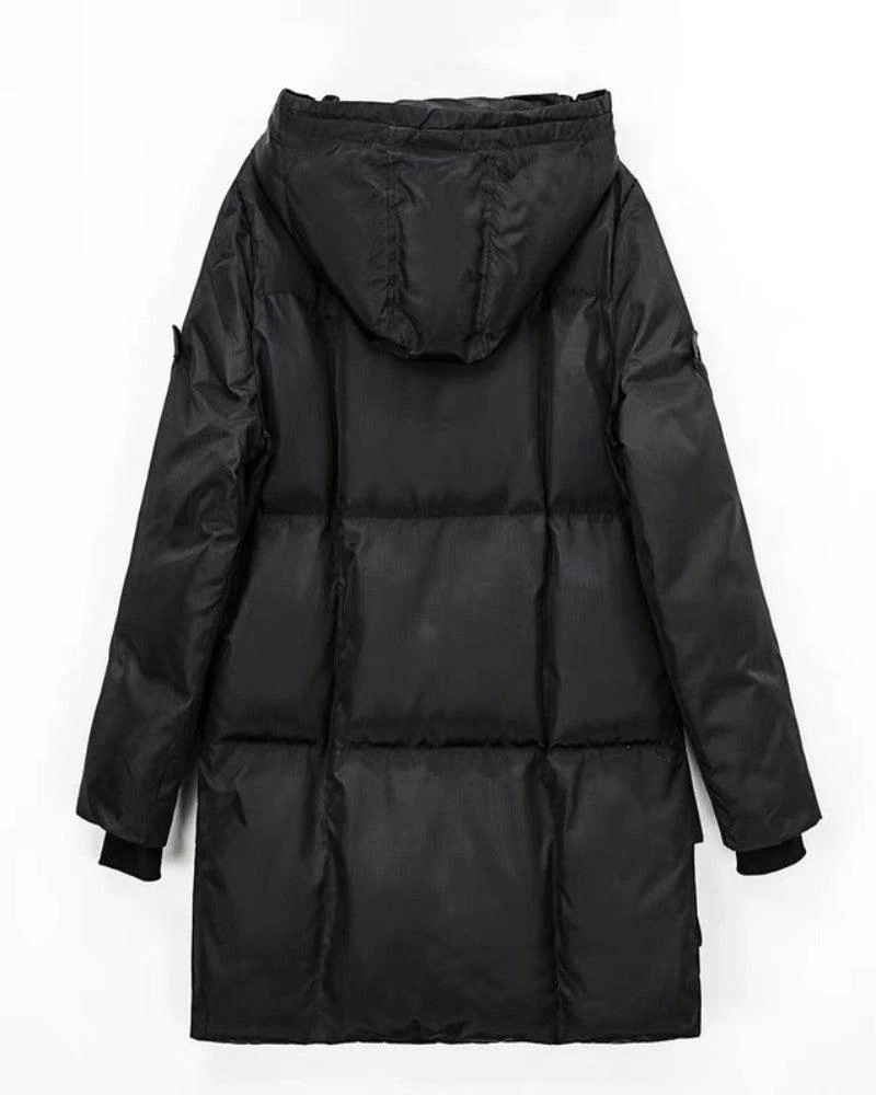 Techwear Long Winter Jacket - Image 3