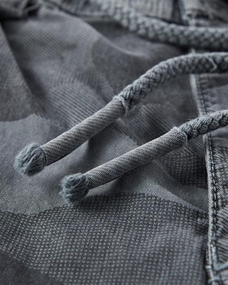 Techwear Outdoor Camo Jorts for Men - Image 8