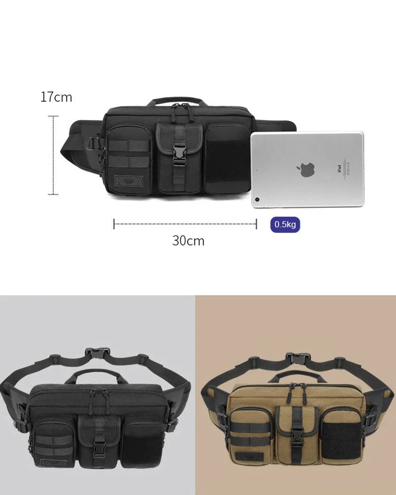 Techwear Outdoor Sling Chest Bag - Image 13
