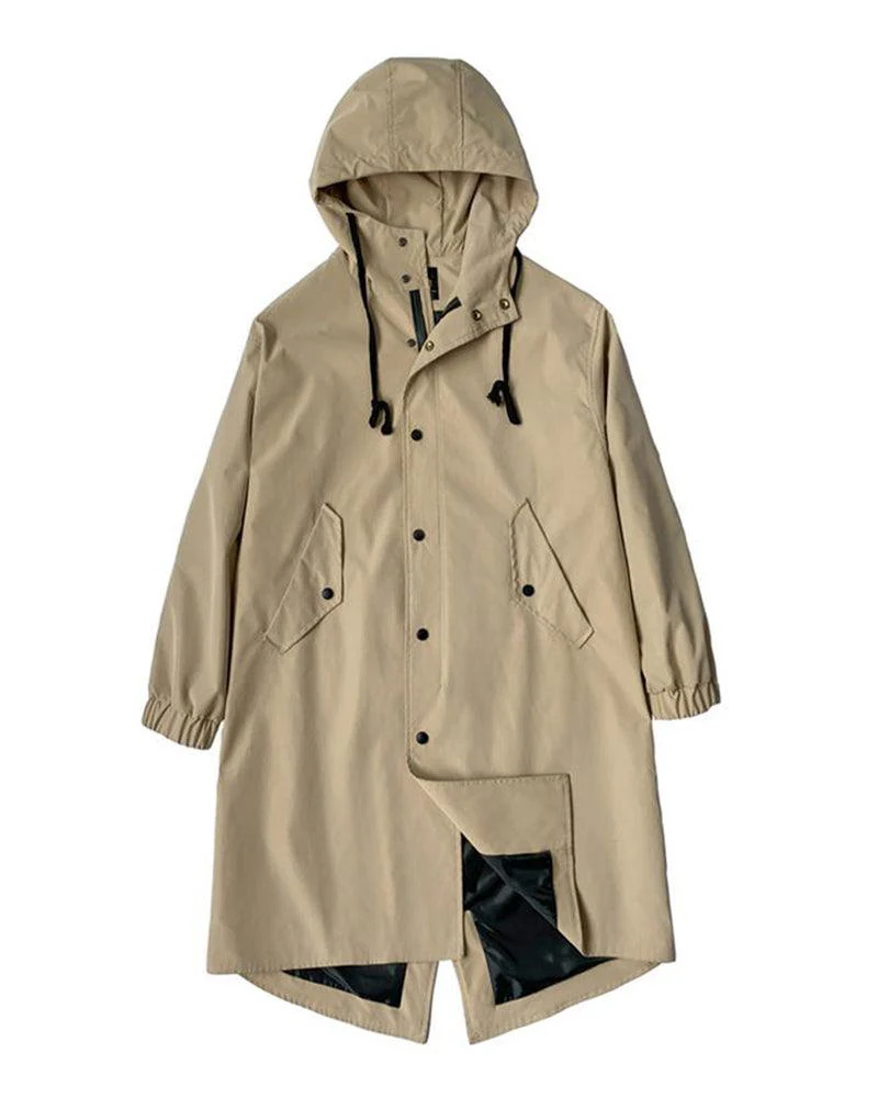 Techwear Outfits Long Jacket Coat - Image 4