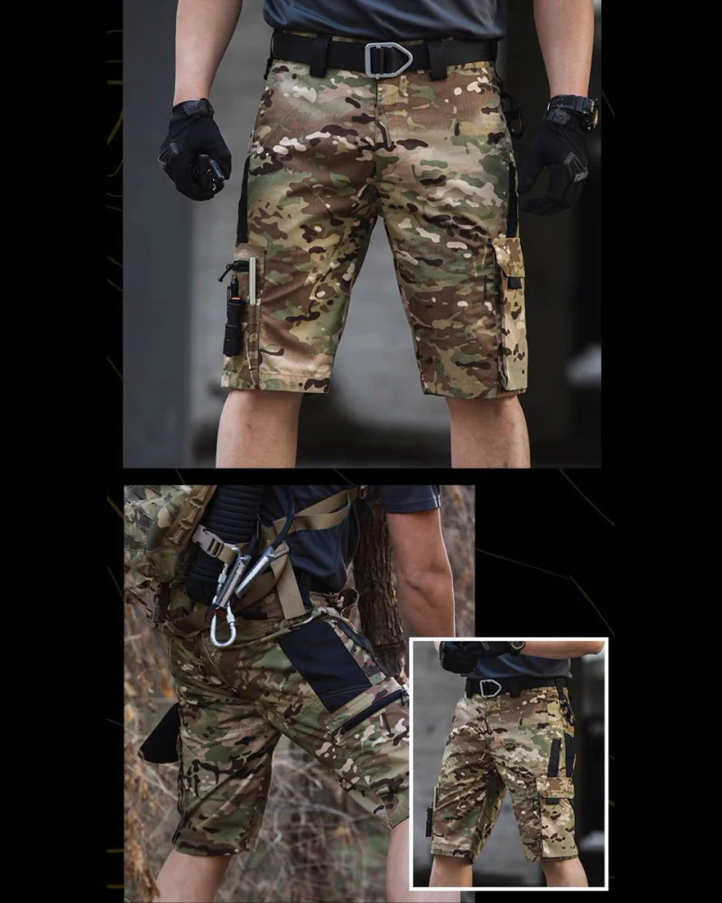 Outdoor Quick-Drying Tactical Cargo Shorts - Image 10