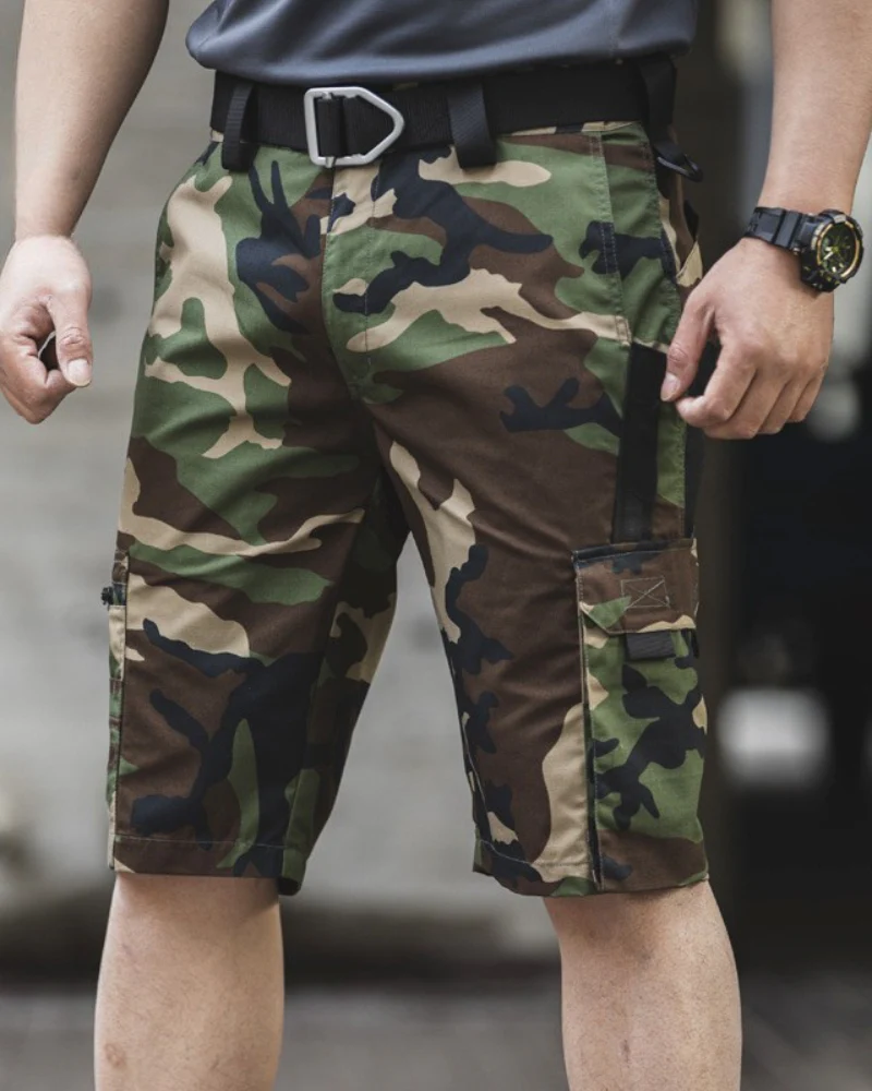 Outdoor Quick-Drying Tactical Cargo Shorts - Image 11