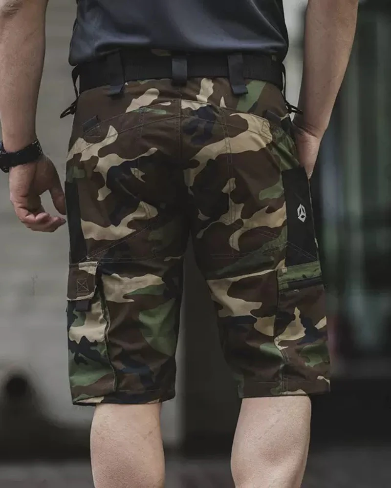 Outdoor Quick-Drying Tactical Cargo Shorts - Image 12