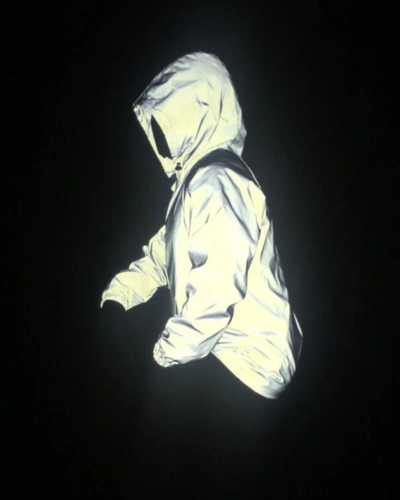 Techwear Reflective Hooded Jacket - Image 6