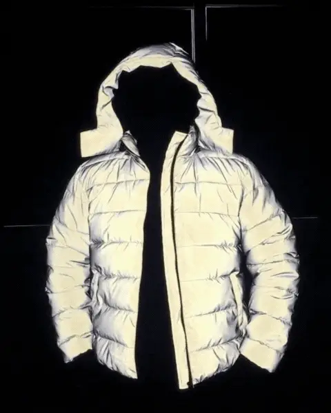 Techwear Reflective Winter Jacket - Image 2
