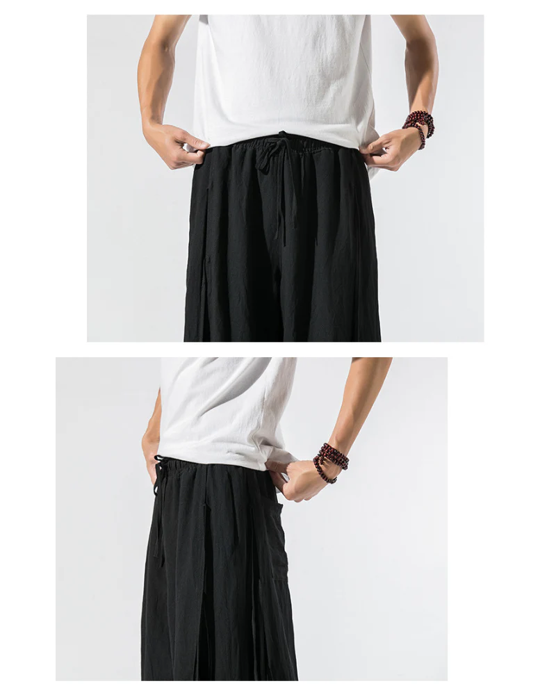 Techwear Short Hakama Pants - Image 11