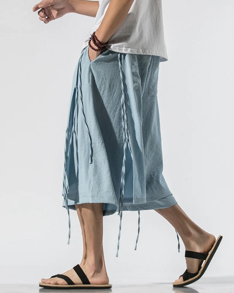 Techwear Short Hakama Pants - Image 4
