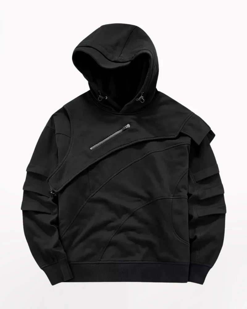 Techwear Street Tactical Hoodie - Image 4