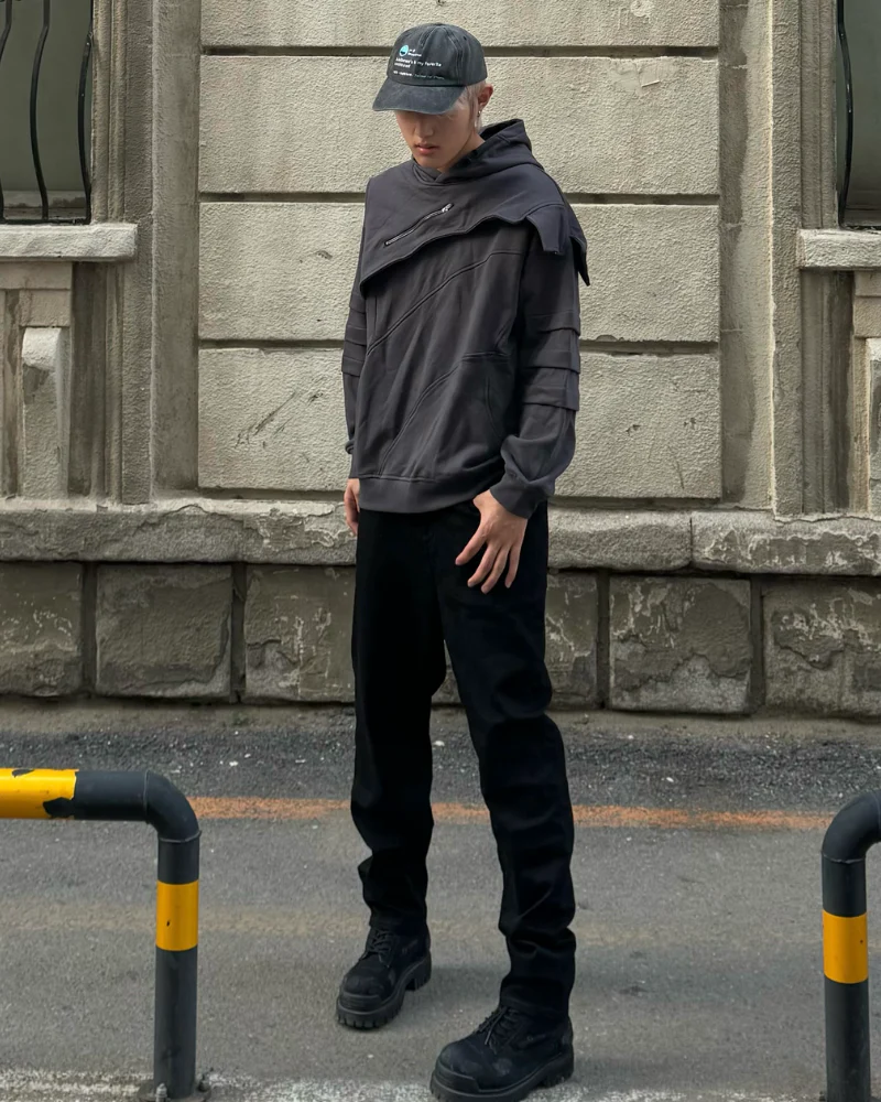 Techwear Street Tactical Hoodie - Image 6