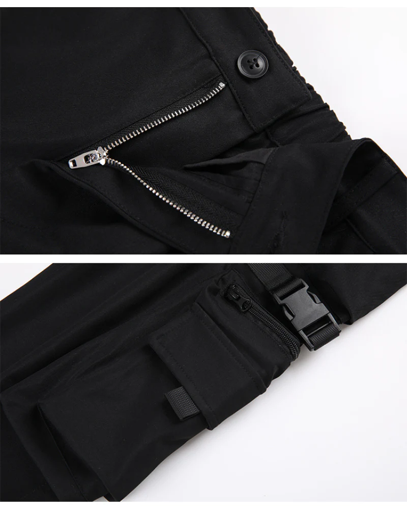 Techwear Women Multi-Pockets Cargo Pants - Image 7
