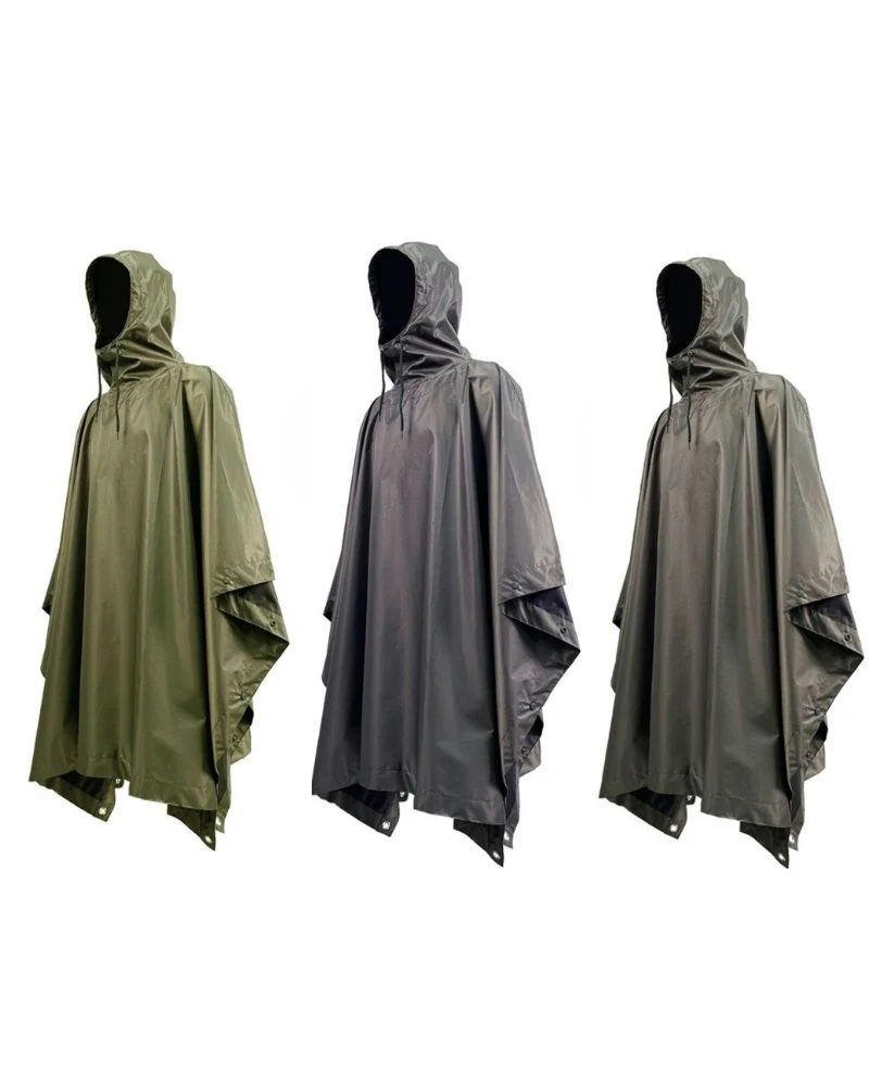 Upgraded Breathable Multifunctional Rain Poncho - Image 4