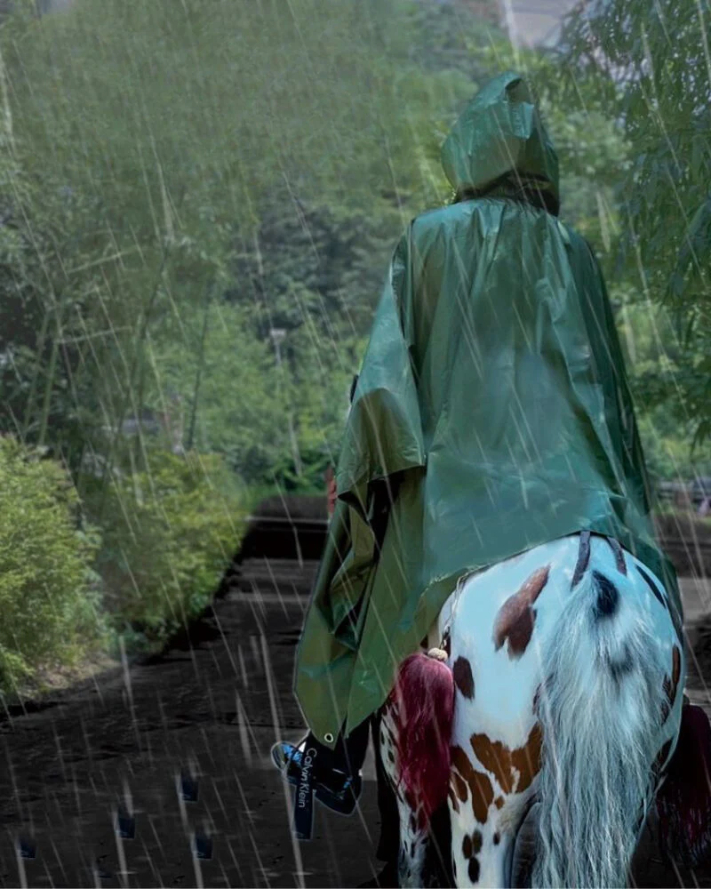 Upgraded Breathable Multifunctional Rain Poncho - Image 5