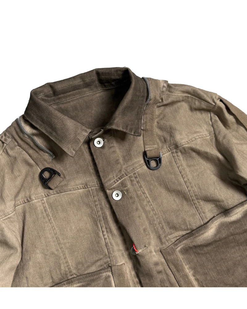 Wasteland Apocalypse Detachable-Collar Jacket - Image 12