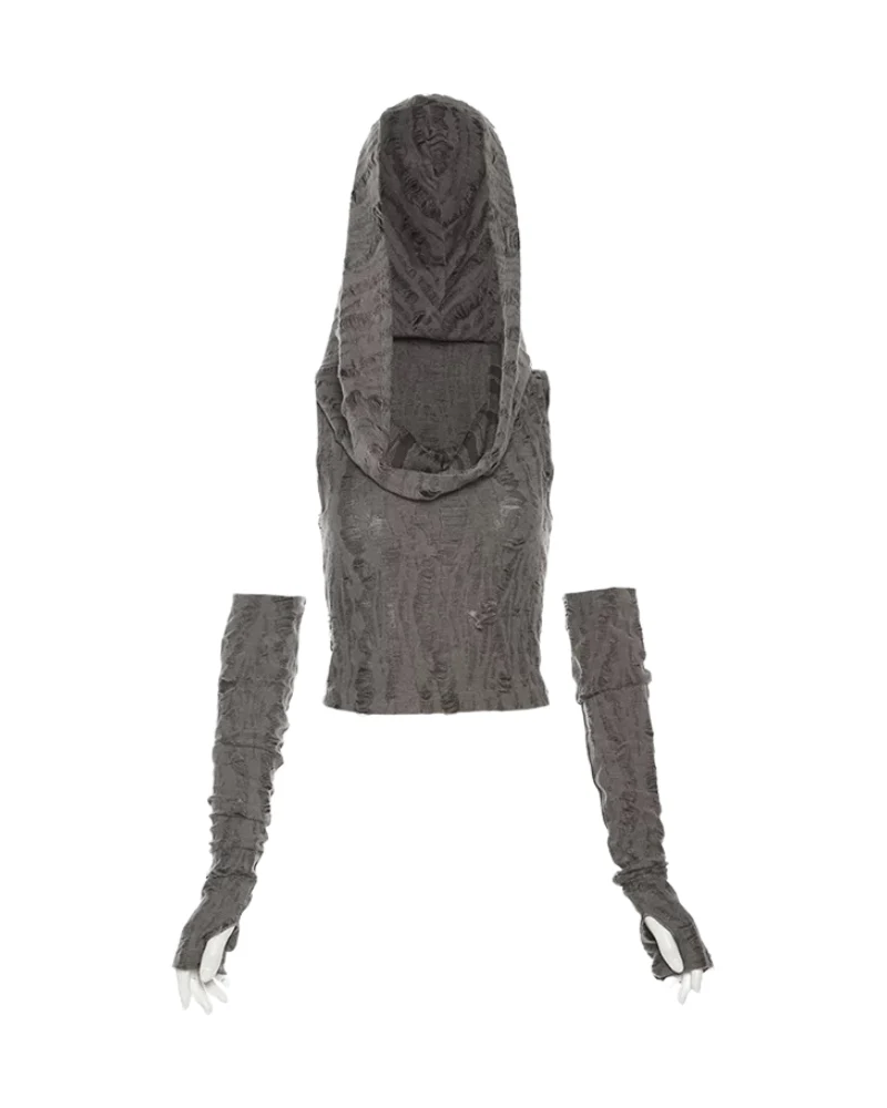 Wasteland Style Hooded Top - Image 2