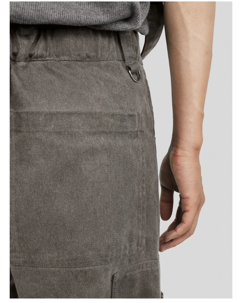 Wasteland Wear Straps Patchwork Cargo Y2K Pants - Image 15