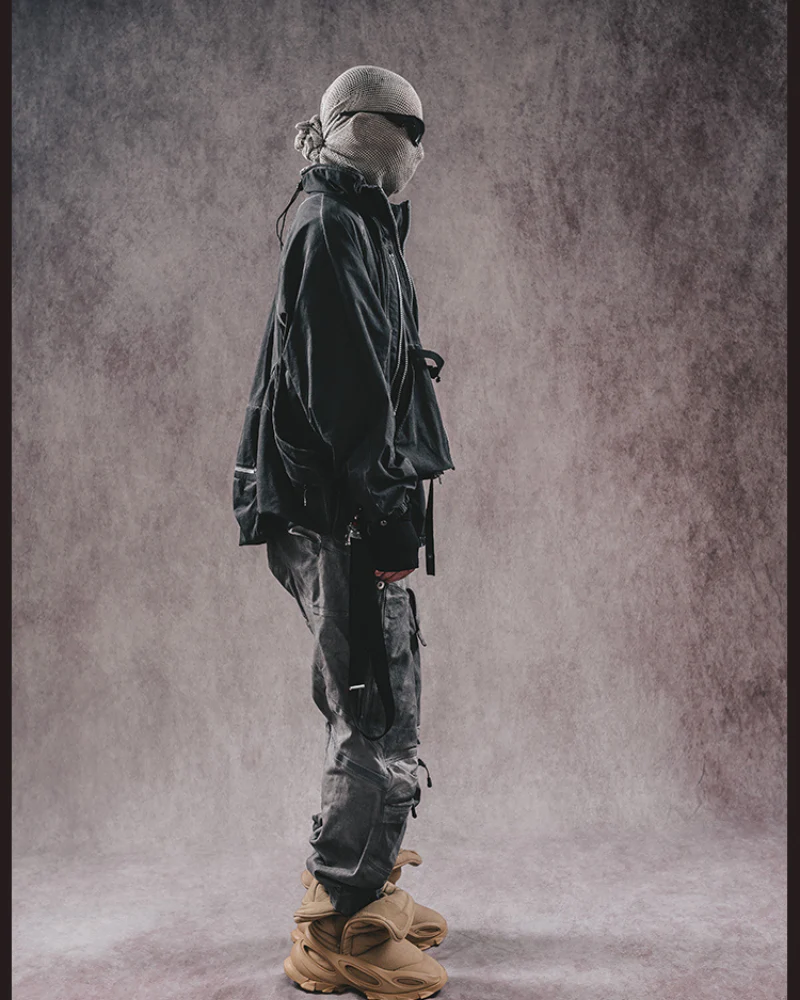 Wasteland Wear Vintage Dual Layers Multi-Pocket Jacket - Image 8