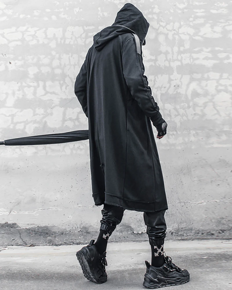 Wizard Gothic Double-layered Hooded Coat - Image 10