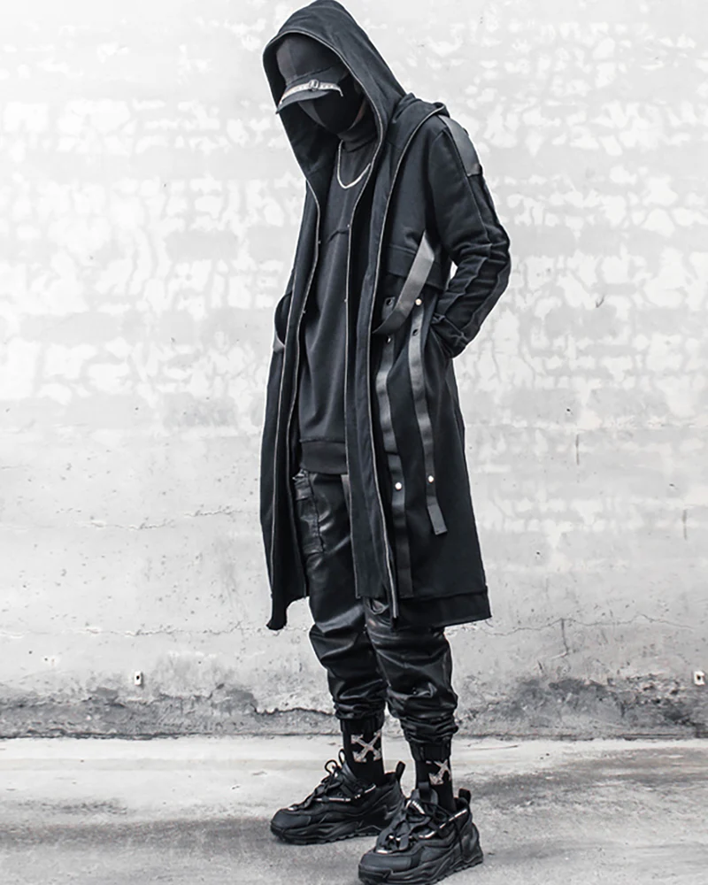 Wizard Gothic Double-layered Hooded Coat - Image 6