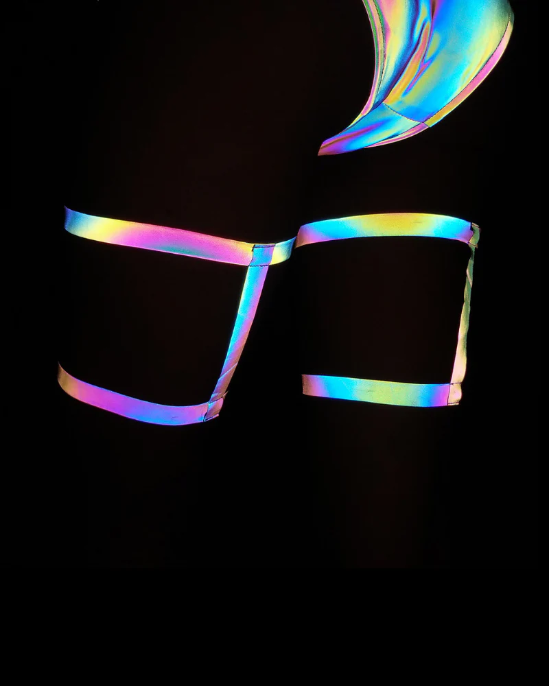 Women Rave Reflective Leg Wrap (Excluding Shorts) - Image 15