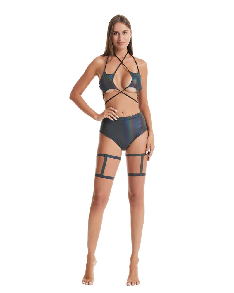 Women Rave Reflective Leg Wrap (Excluding Shorts) - Image 19